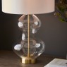 Kelda Shaped Table Lamp – Bright Nickel Finish Kelda Shaped Table Lamp – Bright Nickel Finish