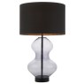 Kelda Shaped Table Lamp – Matt Black Finish