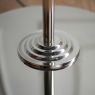 Highclere 3-Light Floor Lamp – Brushed Chrome & Natural Linen Shade Highclere 3-Light Floor Lamp – Brushed Chrome & Natural Linen Shade