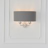 Highclere Wall Light in Charcoal & Nickel Highclere Wall Light in Charcoal & Nickel