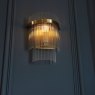 Marietta Wall Light in Antique Brass Marietta Wall Light in Antique Brass