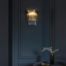 Marietta Wall Light in Antique Brass Marietta Wall Light in Antique Brass