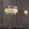 Marietta Wall Light in Bright Nickel Marietta Wall Light in Bright Nickel