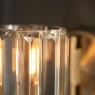 Berenice Wall Light – Antique Brass & Faceted Glass Berenice Wall Light – Antique Brass & Faceted Glass