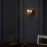 Berenice Wall Light – Antique Brass & Faceted Glass Berenice Wall Light – Antique Brass & Faceted Glass