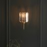 Berenice Wall Light – Antique Brass & Faceted Glass Berenice Wall Light – Antique Brass & Faceted Glass