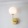 Otto Wall Light in Brushed Gold Otto Wall Light in Brushed Gold