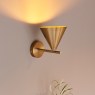 Cape Wall Light Antique Brass Cape Wall Light Antique Brass