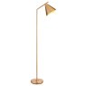 Cape Floor Light Antique Brass