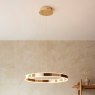 Gen Pendant Light in French Gold