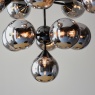 Oscar Pendant Light Black with Smoked Glass Oscar Pendant Light Black with Smoked Glass