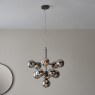 Oscar Pendant Light Black with Smoked Glass Oscar Pendant Light Black with Smoked Glass