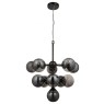 Oscar Pendant Light Black with Smoked Glass Oscar Pendant Light Black with Smoked Glass