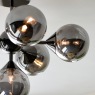 Oscar Ceiling Light Black with Smoked Glass Oscar Ceiling Light Black with Smoked Glass