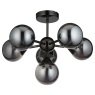Oscar Ceiling Light Black with Smoked Glass Oscar Ceiling Light Black with Smoked Glass