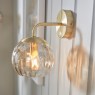 Dimple Wall Light Brushed Brass & Champagne Dimple Wall Light Brushed Brass & Champagne