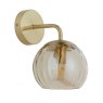 Dimple Wall Light Brushed Brass & Champagne Dimple Wall Light Brushed Brass & Champagne