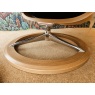 Stressless Small Mayfair Chair & Stool Signature Base Stressless Small Mayfair Chair & Stool Signature Base
