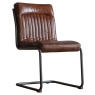Capri Brown Leather Chair