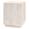 Iowa Whitewash Side Table