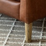 Gallery Direct Osborne Vintage Brown Armchair Gallery Direct Osborne Vintage Brown Armchair