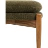 Datsun Green Boucle Footstool Datsun Green Boucle Footstool