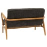 Datsun Charcoal Boucle 2 Seater Sofa Datsun Charcoal Boucle 2 Seater Sofa