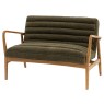 Datsun Green Boucle 2 Seater Sofa Datsun Green Boucle 2 Seater Sofa