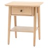 Hatfield Natural 1 Drawer Bedside Hatfield Natural 1 Drawer Bedside