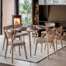 Gallery Direct Hatfield Natural Large Dining Table Gallery Direct Hatfield Natural Large Dining Table