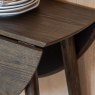 Gallery Direct Hatfield Smoked Folding Dining Table Gallery Direct Hatfield Smoked Folding Dining Table