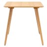 Gallery Direct Hatfield Square Dining Table, Natural Gallery Direct Hatfield Square Dining Table, Natural