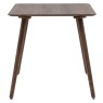 Gallery Direct Hatfield Square Dining Table, Smoked