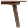 Gallery Direct Hatfield Square Dining Table, Smoked Gallery Direct Hatfield Square Dining Table, Smoked