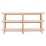 Gallery Direct Hatfield Natural Wide Open Display