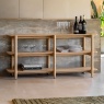 Gallery Direct Hatfield Natural Wide Open Display