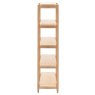 Gallery Direct Hatfield Natural Tall Open Display Gallery Direct Hatfield Natural Tall Open Display