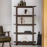 Gallery Direct Hatfield Smoked Tall Open Display