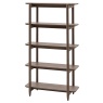 Gallery Direct Hatfield Smoked Tall Open Display Gallery Direct Hatfield Smoked Tall Open Display