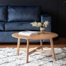 Madrid Oak Round Coffee Table