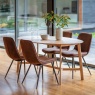 Gallery Direct Madrid Oval Dining Table, Oak Gallery Direct Madrid Oval Dining Table, Oak