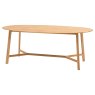 Gallery Direct Madrid Oval Dining Table, Oak Gallery Direct Madrid Oval Dining Table, Oak