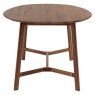 Gallery Direct Madrid Oval Dining Table, Walnut Gallery Direct Madrid Oval Dining Table, Walnut