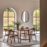 Gallery Direct Madrid Oval Dining Table, Walnut Gallery Direct Madrid Oval Dining Table, Walnut