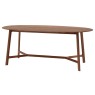 Gallery Direct Madrid Oval Dining Table, Walnut Gallery Direct Madrid Oval Dining Table, Walnut