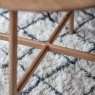 Gallery Direct Madrid Round Dining Table, Oak Gallery Direct Madrid Round Dining Table, Oak