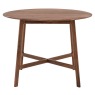 Gallery Direct Madrid Walnut Round Dining Table