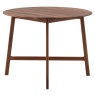 Gallery Direct Madrid Walnut Round Dining Table Gallery Direct Madrid Walnut Round Dining Table