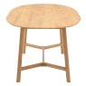 Gallery Direct Madrid Extending Dining Table, Oak Gallery Direct Madrid Extending Dining Table, Oak