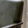 Neyland Heritage Green Leather Armchair Neyland Heritage Green Leather Armchair